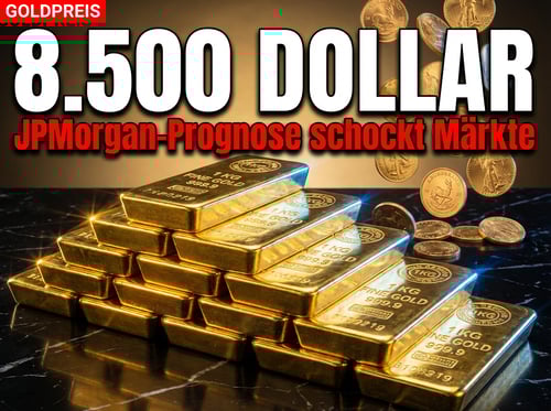 JPMorgan prophezeit Gold bei 8.500 Dollar – Struktureller Wandel statt Strohfeuer