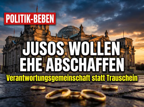 Jusos wollen die Ehe abschaffen – ein Frontalangriff auf das Fundament unserer Gesellschaft