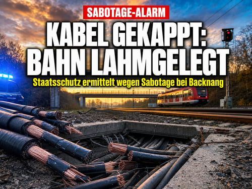 Kabel gekappt bei Backnang: Staatsschutz ermittelt wegen Sabotage