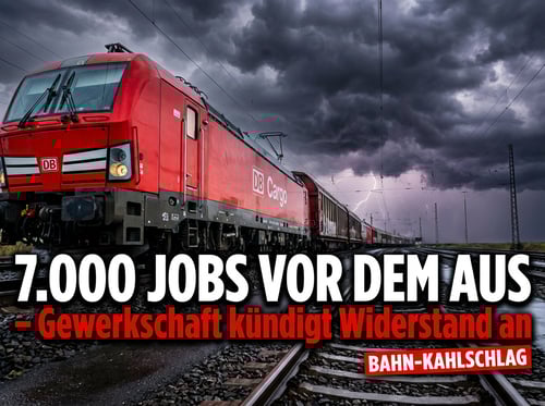 Kahlschlag bei DB Cargo: Fast 7.000 Arbeitsplätze auf der Kippe – und die Gewerkschaft bläst zum Angriff