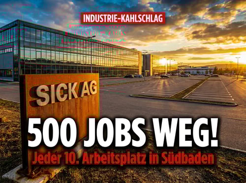 Kahlschlag in Südbaden: Sensorhersteller SICK streicht jeden zehnten Arbeitsplatz