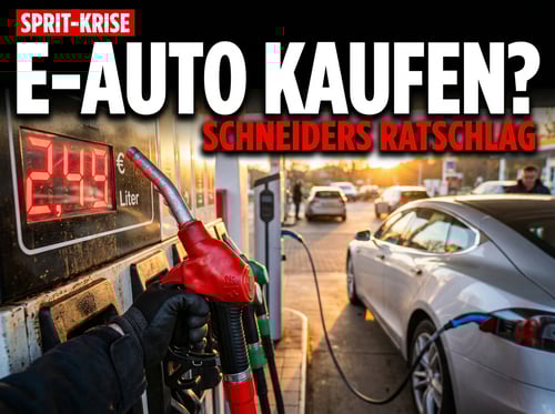 „Kaufen Sie doch ein E-Auto!" – Schneiders zynischer Ratschlag an geplagte Autofahrer