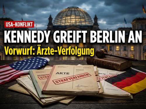 Kennedy attackiert Berlin: US-Gesundheitsminister prangert Verfolgung Corona-kritischer Ärzte an
