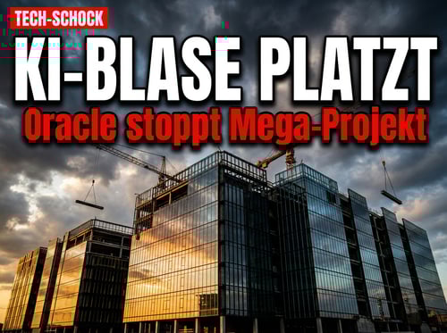 KI-Blase bekommt erste Risse: Oracle und OpenAI blasen Mega-Rechenzentrum ab