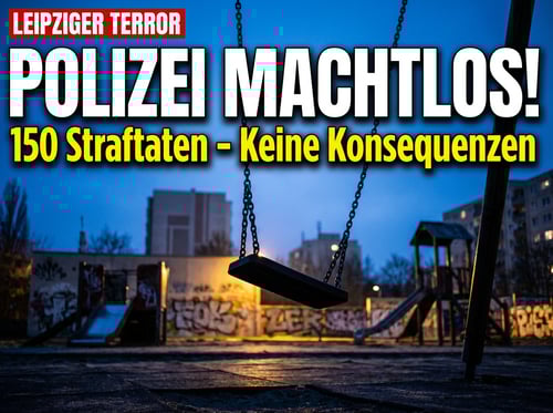 Kinderbande terrorisiert Leipzig: 150 Straftaten und die Polizei steht machtlos daneben
