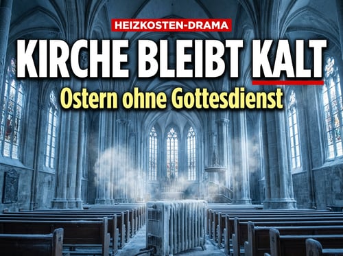 Kirche kapituliert vor Heizkostenwahnsinn: Ostergottesdienste in Chemnitz abgesagt