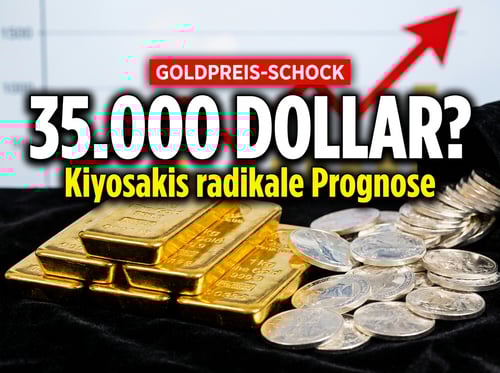 Kiyosakis Donnerschlag-Prognose: Gold bei 35.000, Silber bei 200 Dollar – Wahnsinn oder Weckruf?