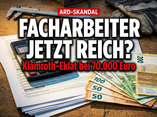 Klamroth-Eklat in der ARD Arena: Schon der Facharbeiter soll für ihn „reich" sein