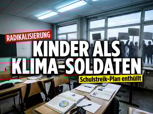 Klimaaktivisten instrumentalisieren Schulkinder für politische Massenproteste