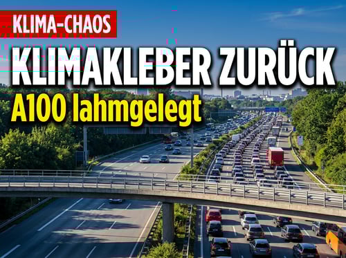 Klimakleber 2.0: Die „Neue Generation" legt Berlins Stadtautobahn lahm