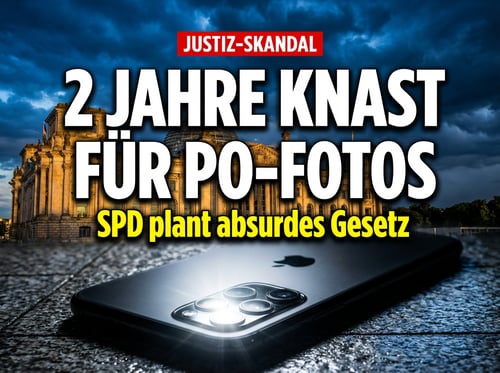 Knast für Po-Fotos: SPD-Ministerin will das Strafrecht ins Absurde treiben