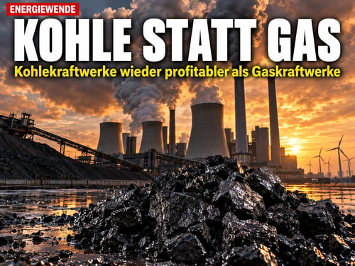 Kohle-Comeback: Die Energiewende zerschellt an der Realität!