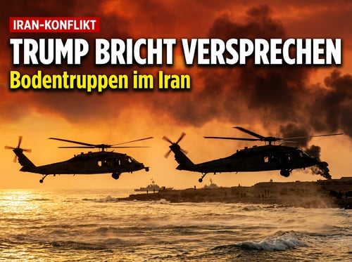 Krieg am Persischen Golf: Trump erwägt Bodentruppen im Iran – und bricht damit sein größtes Versprechen