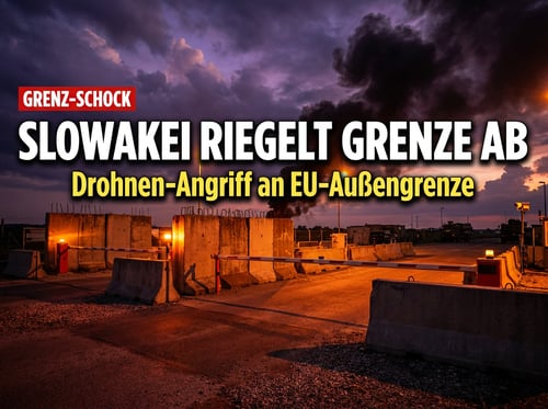 Krieg rückt näher an die EU: Slowakei riegelt nach russischen Drohnenangriffen Grenze zur Ukraine ab