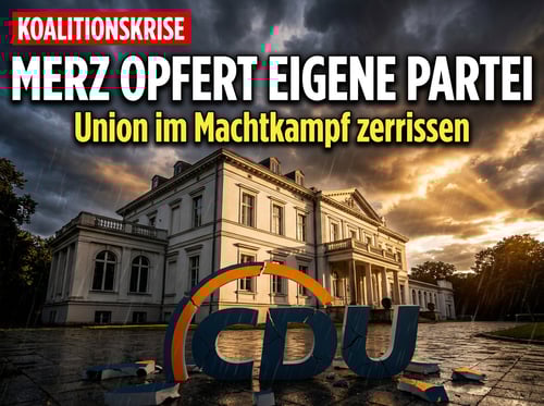 Krisengipfel in der Villa Borsig: Merz opfert die eigene Partei auf dem Altar der Koalitionsräson