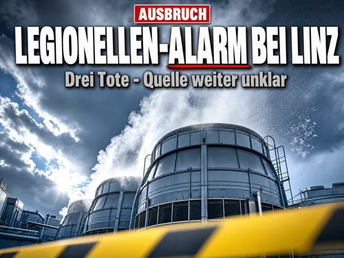 Legionellen-Alarm bei Linz: Drei Tote – und die Quelle bleibt unklar