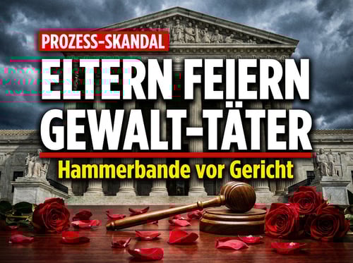 Linksextreme Hammerbande vor Gericht: Eltern feiern mutmaßliche Gewalttäter wie Helden