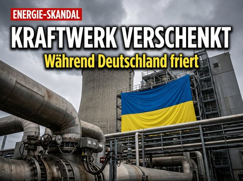 Lubmin-Posse: Funktionsfähiges Gaskraftwerk wird an die Ukraine verschenkt – während Deutsche frieren