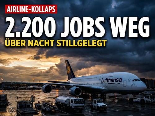 Lufthansa zerschlägt CityLine: 2.200 Mitarbeiter stehen über Nacht vor dem Nichts