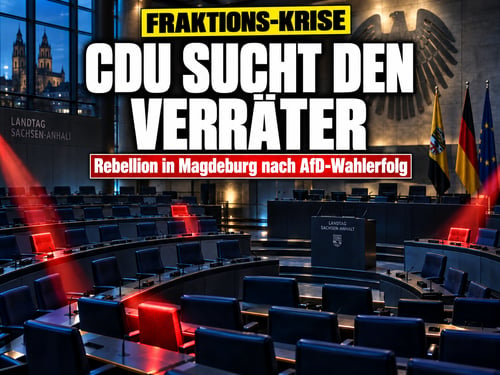Maulwurf-Jagd in Magdeburg: CDU-Fraktion zerlegt sich selbst!