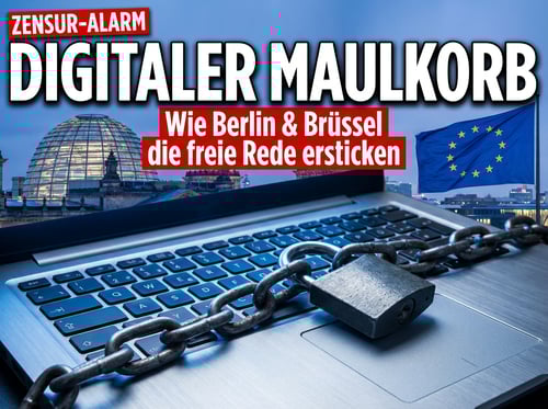 Meinungsfreiheit in Gefahr: Wie Berlin und Brüssel den digitalen Maulkorb schmieden