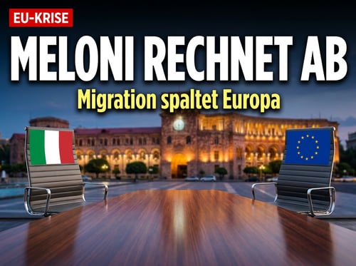 Meloni stellt von der Leyen bloß: Italiens Premier rechnet mit der Migrationspolitik der EU ab