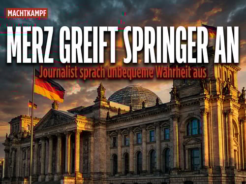 Merz attackiert Springer-Verlag – weil ein Journalist die Wahrheit ausspricht