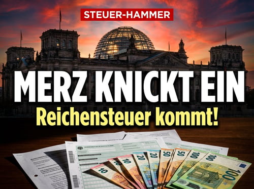 Merz knickt ein: Kanzler öffnet die Tür für höhere Reichensteuer – das Ende eines Wahlversprechens?