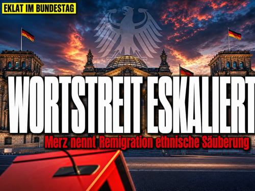 Merz nennt Remigration „ethnische Säuberung“: Eklat im Bundestag