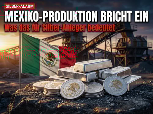 Mexikos Edelmetallförderung bricht ein – ein Warnsignal für den globalen Silbermarkt