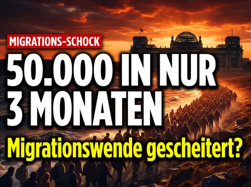 Migrationswende? Fast 50.000 Zuwanderer allein im ersten Quartal 2026