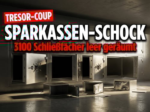 Millionen-Coup in Gelsenkirchen: Sparkassen-Kunden zwischen Verzweiflung und Wut