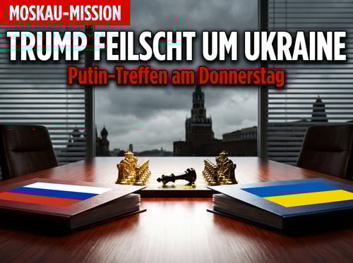 Moskau-Mission: Trumps Sondergesandter will mit Putin über ukrainisches Territorium feilschen