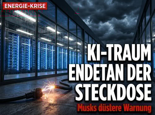 Musks düstere Prognose: Der KI-Traum könnte an der Steckdose enden
