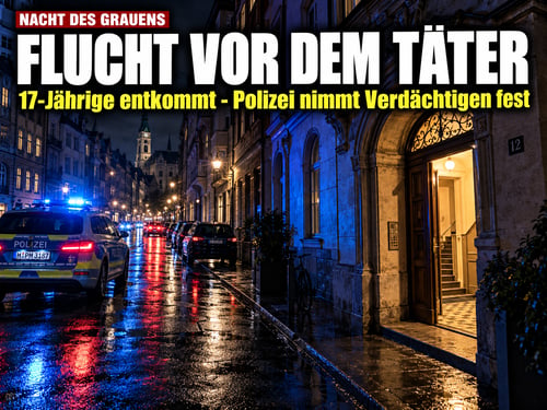 Nacht des Grauens in Dresden: 17-Jährige entkommt mutmaßlichem Täter