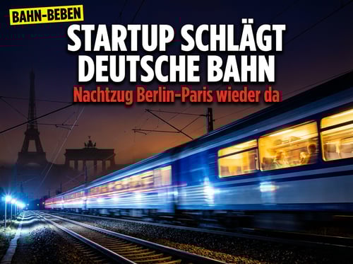 Nachtzug Berlin-Paris: Ein belgisches Startup schafft, woran Deutsche Bahn und Bundesregierung scheiterten