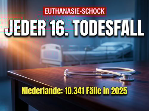 Niederlande: Jeder 16. Todesfall durch Euthanasie – ein dunkles Mahnmal westlicher Wertekrise