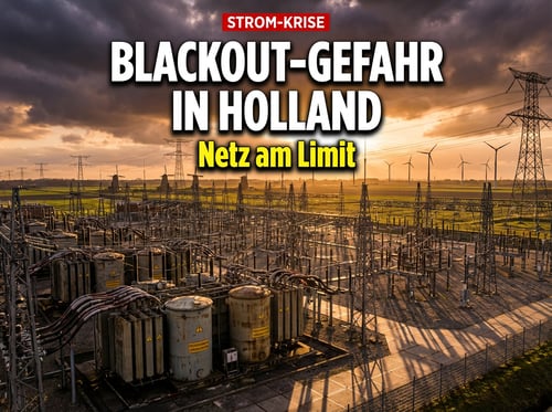 Niederlande vor dem Blackout: Wenn grüne Träume das Stromnetz sprengen