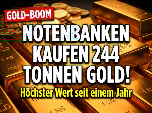 Notenbanken greifen beherzt zu: Goldkäufe explodieren im ersten Quartal 2026