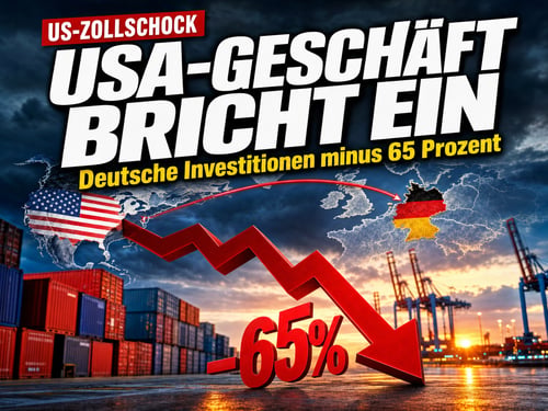 Nur noch 4,3 Milliarden: Deutschlands USA-Geschäft bricht ein