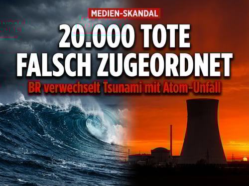 Öffentlich-rechtliche Desinformation: BR macht Tsunami-Opfer zu Atom-Toten