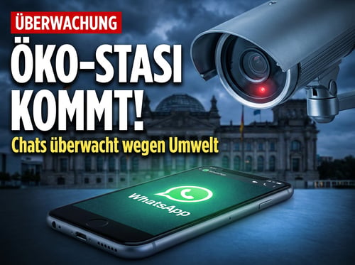 Öko-Stasi 2.0: Bundesregierung erlaubt Chat-Überwachung und Gesichtserkennung wegen Umweltdelikten
