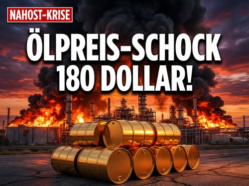 Ölpreis-Schock droht: Saudi-Arabien warnt vor 180 Dollar pro Barrel – und Europa schaut zu