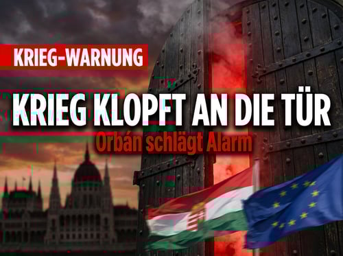 Orbán warnt vor dem Ernstfall: „Der Krieg klopft an unsere Tür"