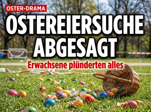 Ostereiersuche in Wattenscheid abgesagt: Wenn Plünderer den Kindern das Fest stehlen