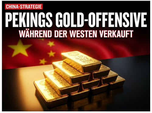 Pekings doppeltes Spiel mit dem Gold: Während der Westen panisch verkauft, schlägt China eiskalt zu