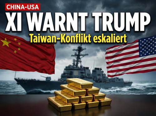 Pekings eiserne Faust: Xi warnt Trump vor Waffenlieferungen an Taiwan