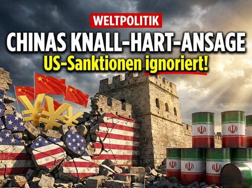 Pekings Paukenschlag: China zertrümmert Washingtons Sanktions-Imperium