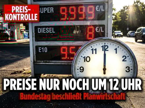 Planwirtschaft an der Zapfsäule: Bundestag reguliert Spritpreise mit Grünen-Segen