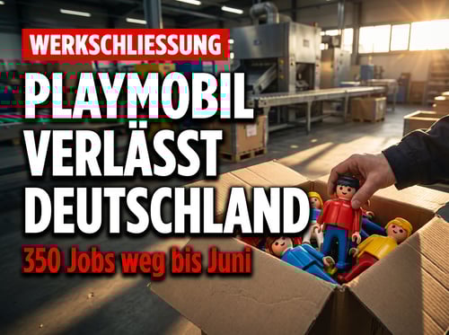 Playmobil verlässt Deutschland: Das Ende einer fränkischen Industrieikone